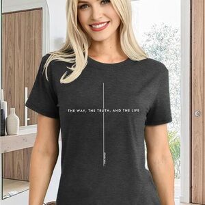 Women's Christian T-Shirt Cross Shirt